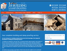 Tablet Screenshot of jbbuild-dampproof.com